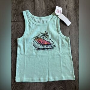 Roxy Aqua Kids Tank with Island Graphic